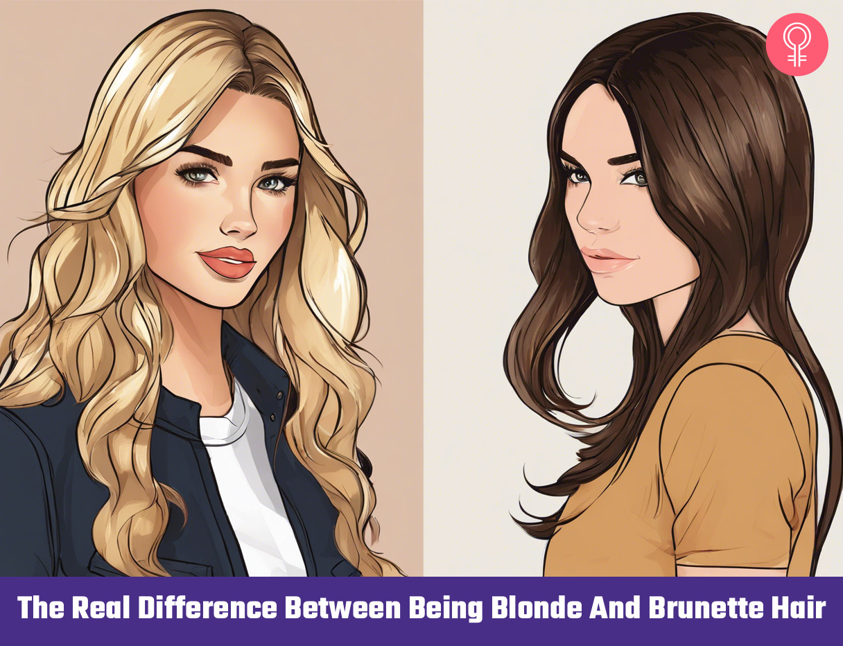 blonde vs brunette