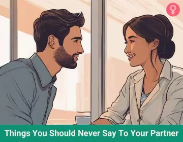 Things your partner should never say to you