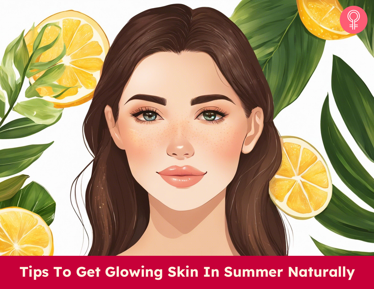 how to get glowing skin in summer