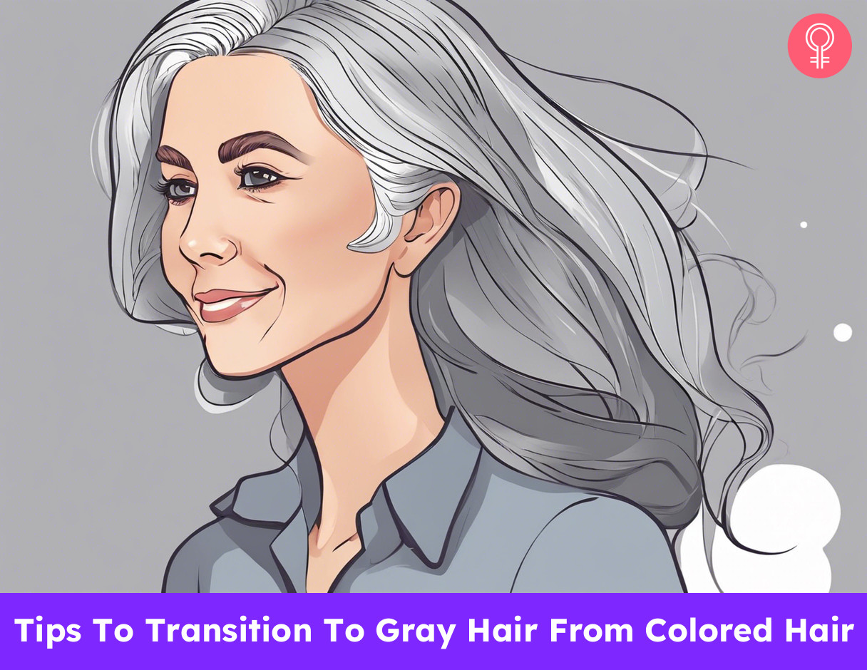 how to transition to gray hair