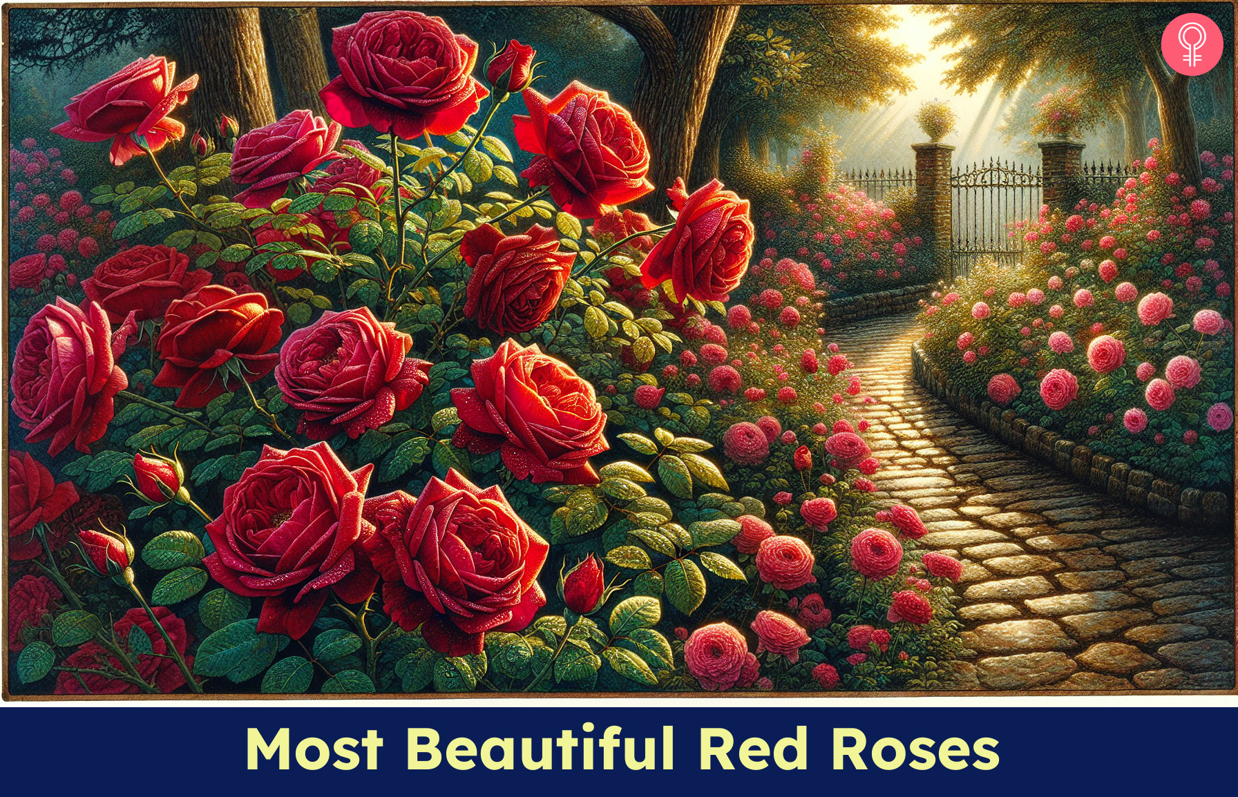 beautiful red roses_illustration