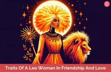 leo woman traits_illustration