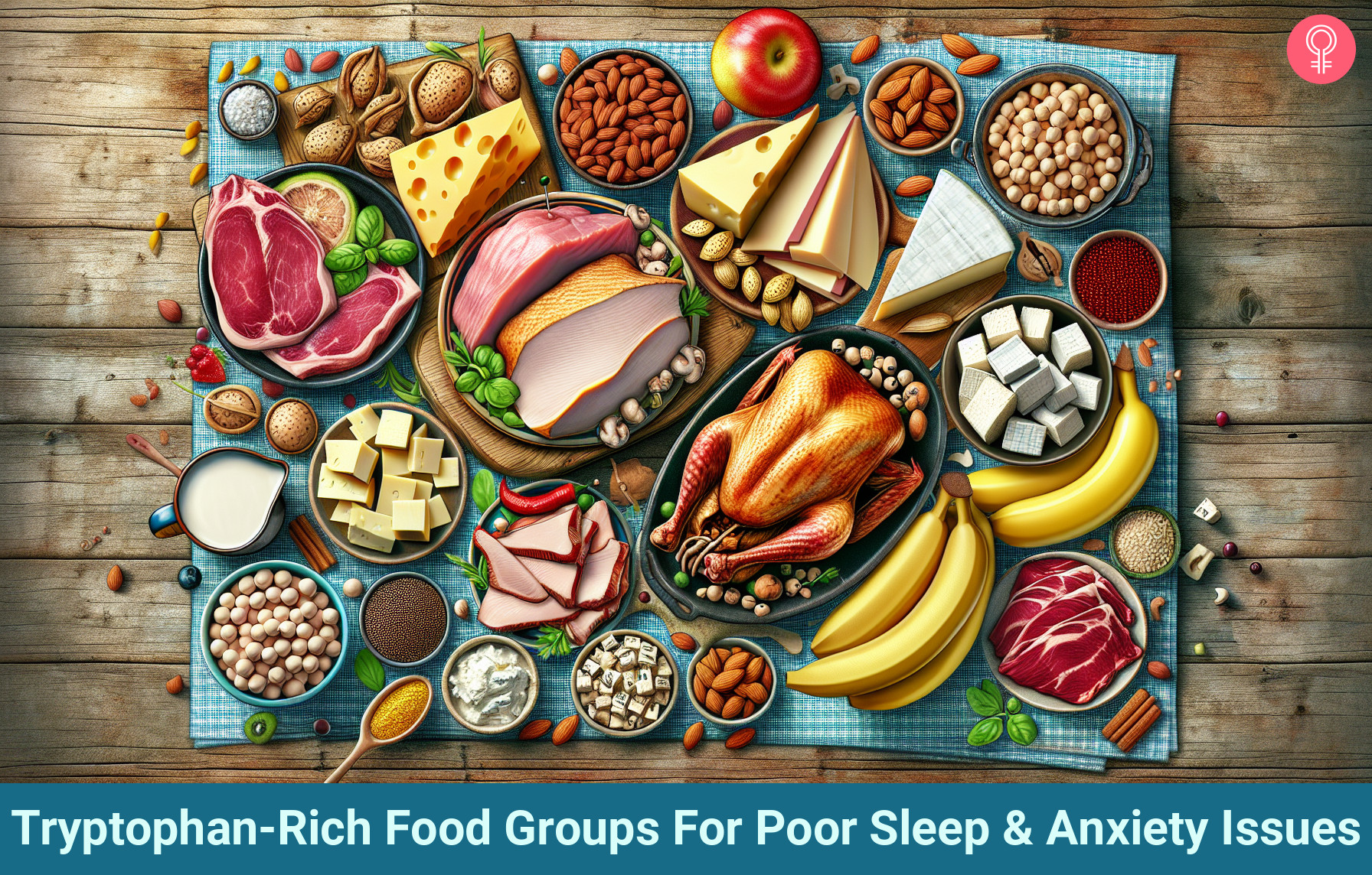 tryptophan rich foods_illustration