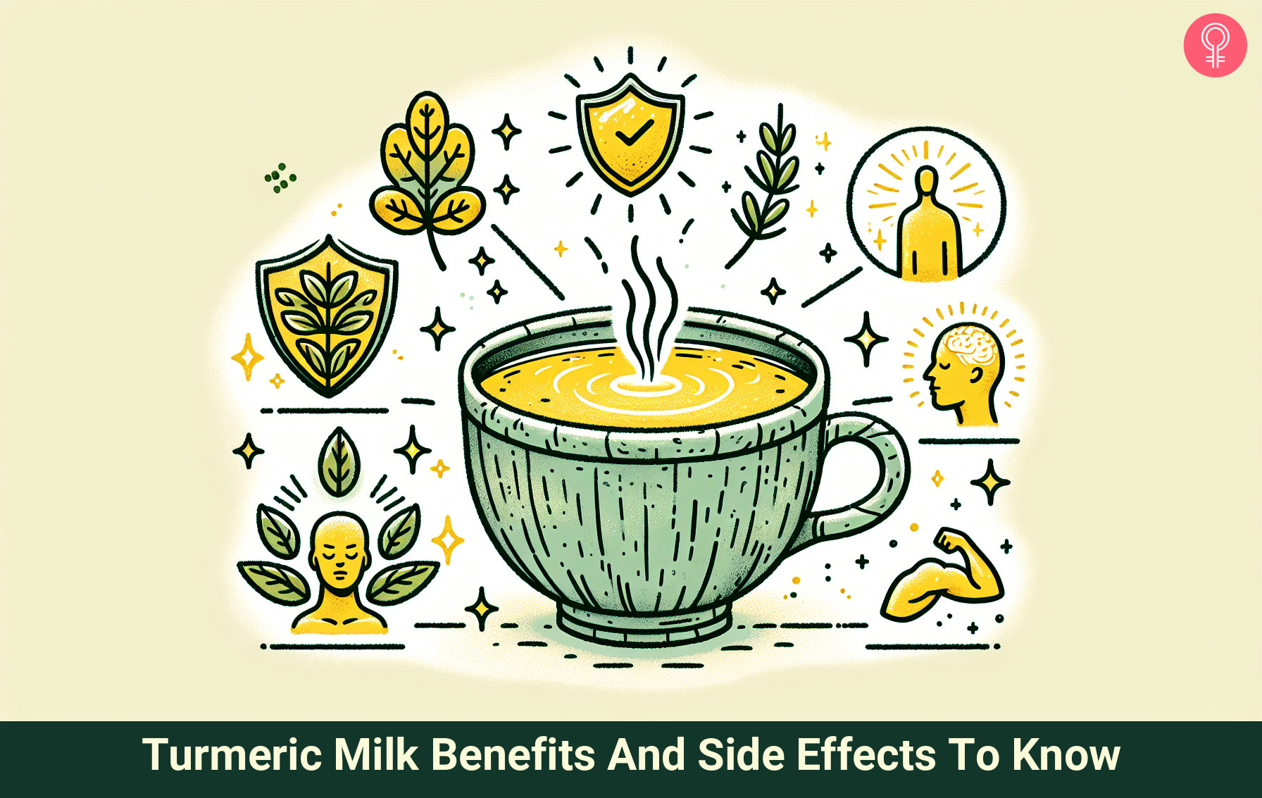 turmeric milk benefits_illustration