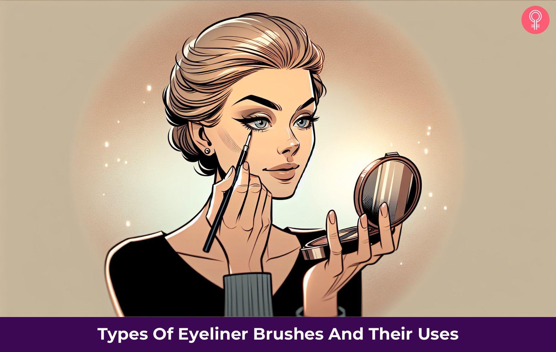 types of eyeliner brushes