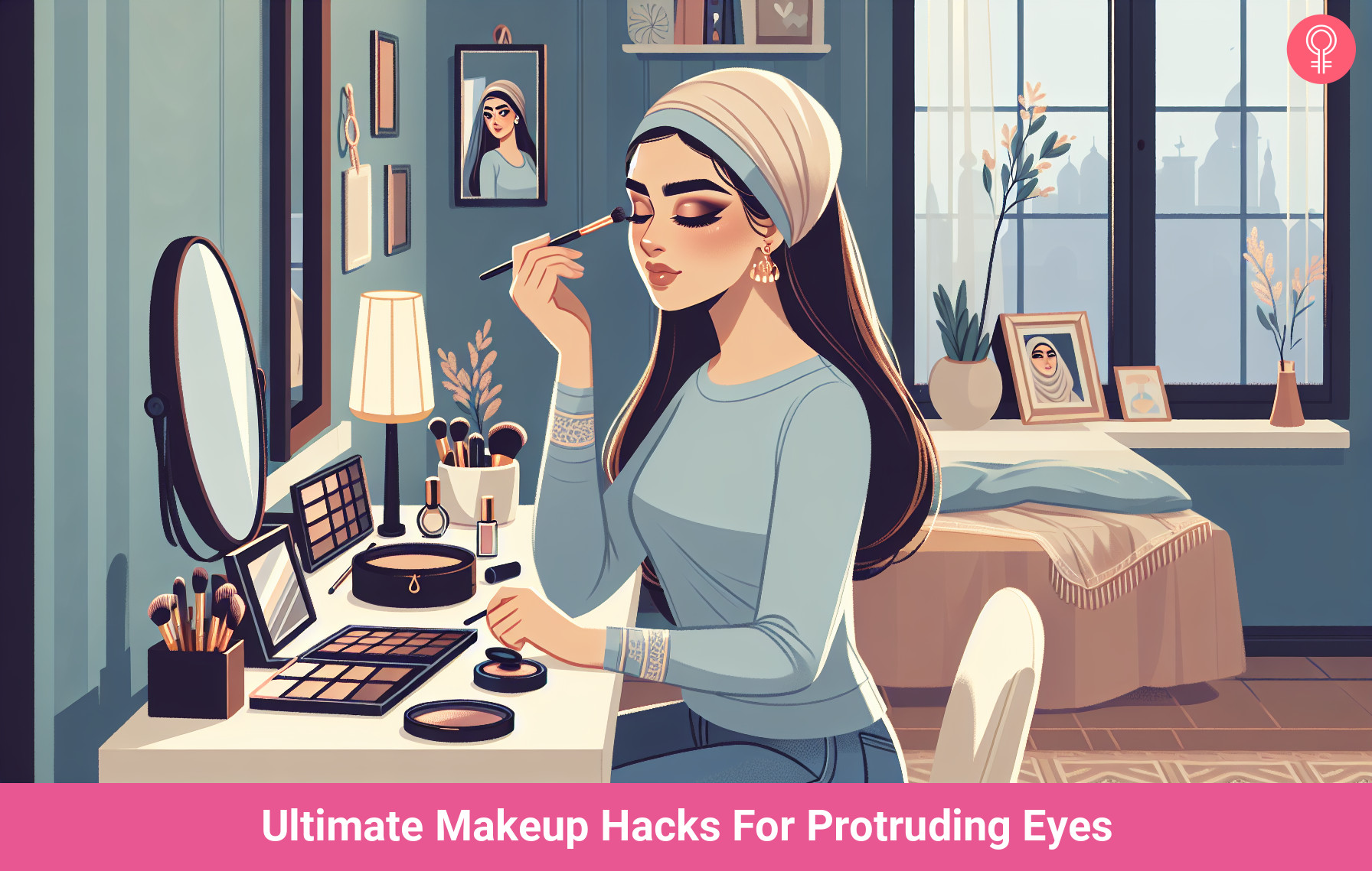 Makeup Hacks For Protruding Eyes