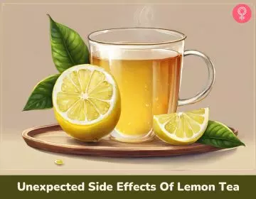 side effects of lemon tea