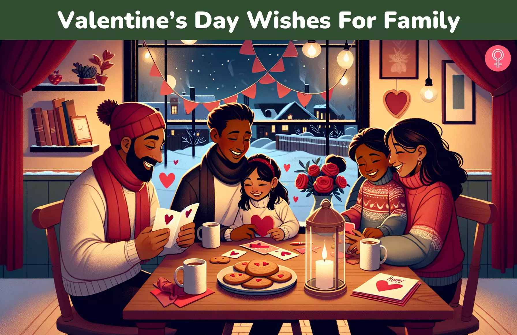valentine wishes for family_illustration