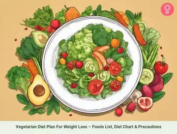 Vegetarian Diet Plan For Weight Loss_illustration