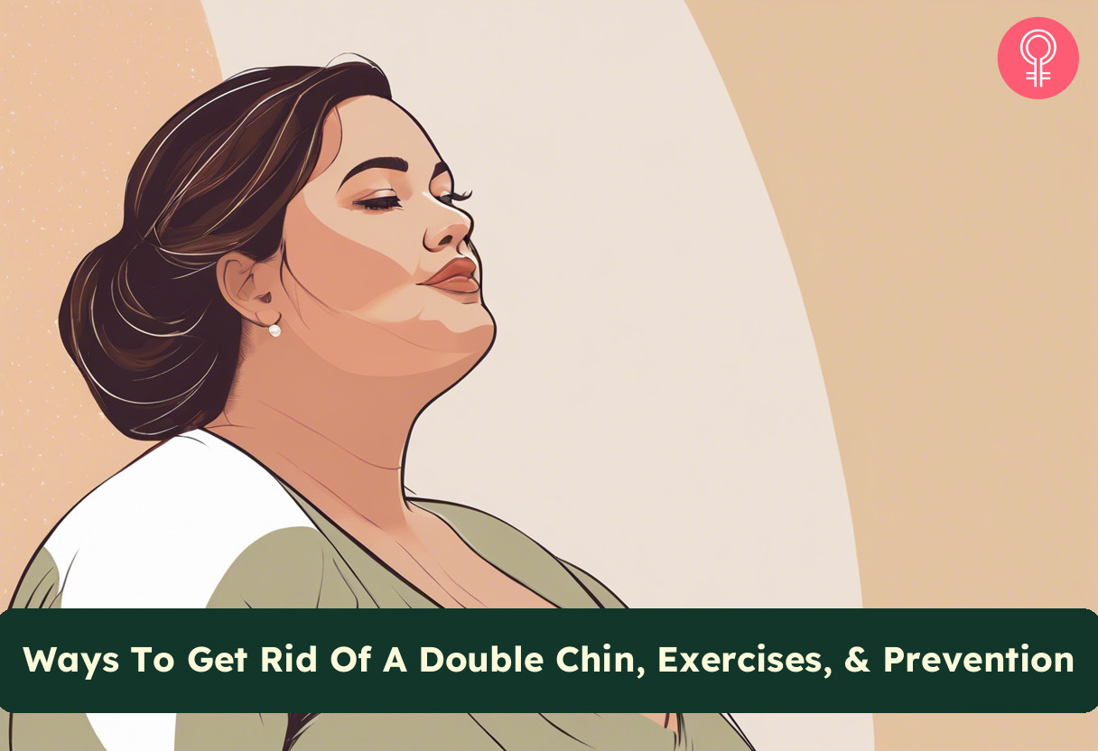 how to get rid of a double chin