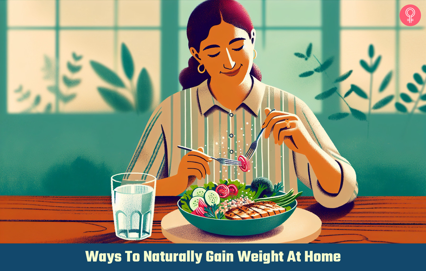naturally gain weight at home