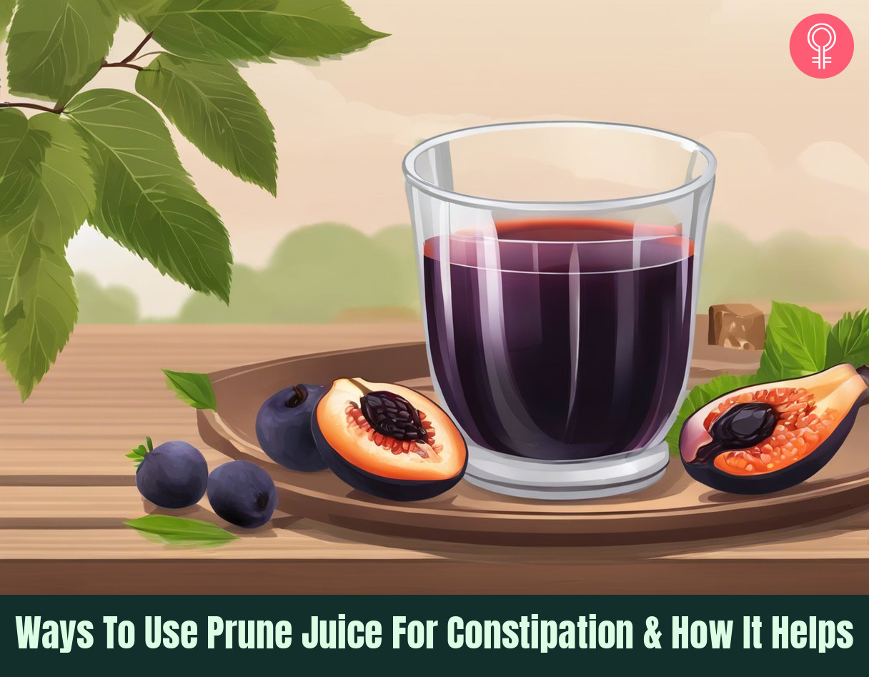 prune juice for constipation