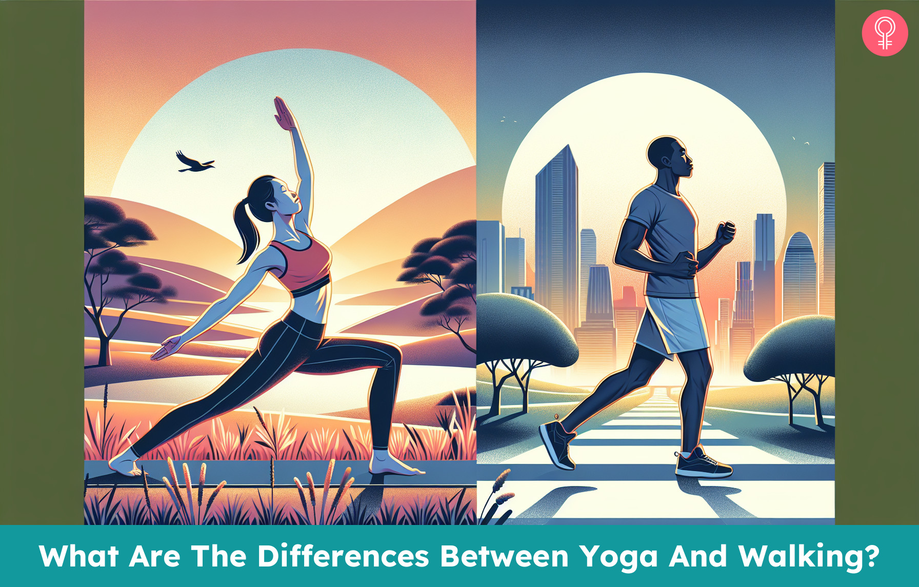 yoga vs walking