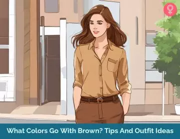 colors that go with brown
