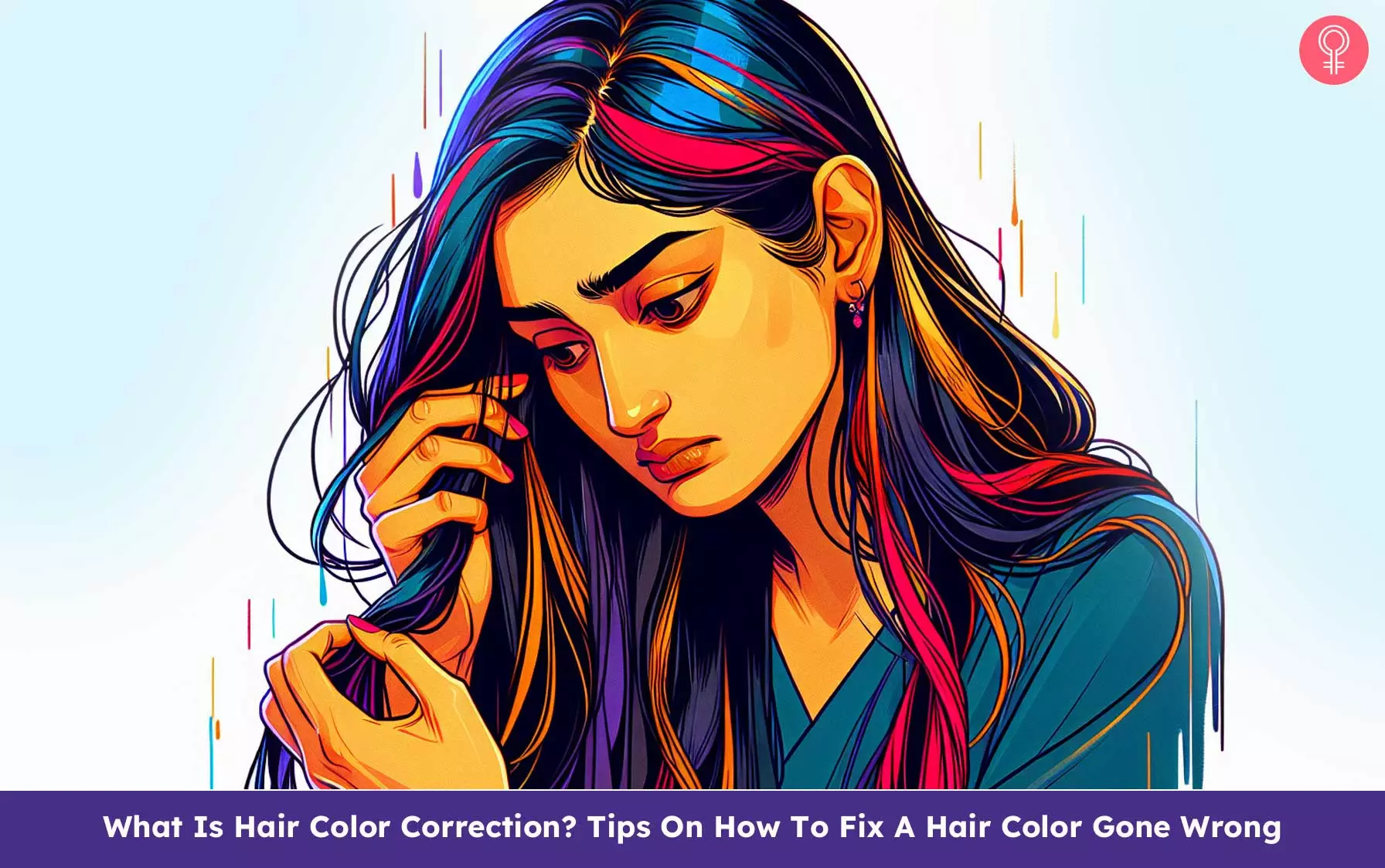 What Is Hair Color Correction? Tips On How To Fix A Hair Color Gone Wrong