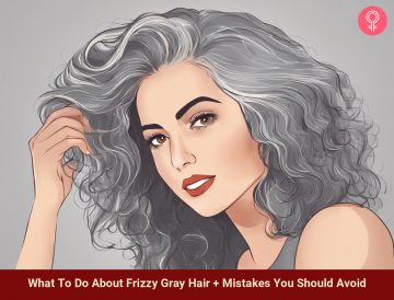 what to do about frizzy gray hair