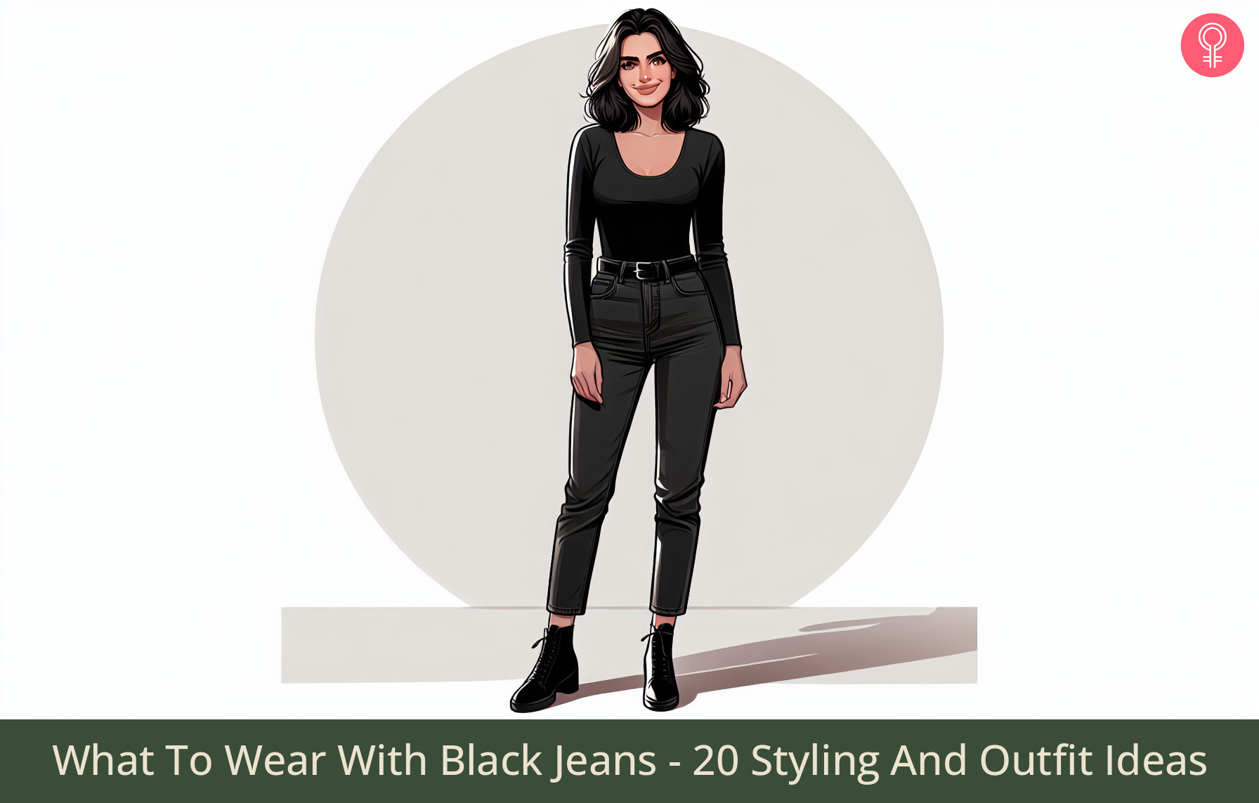 what to wear with black jeans